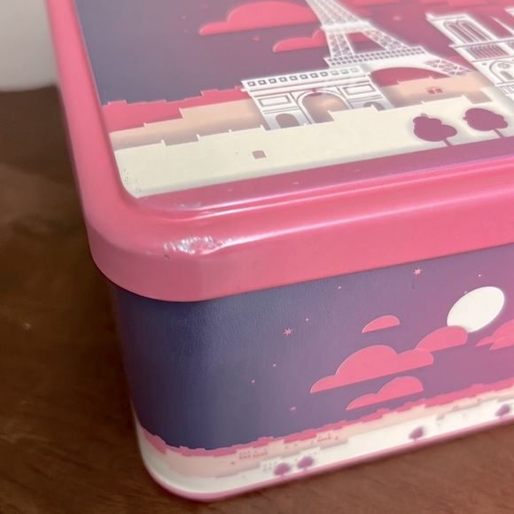 Lot of 3 Paris Decorated Tins by Massilly France - 7.25" x 5.25" - Picture 12 of 15